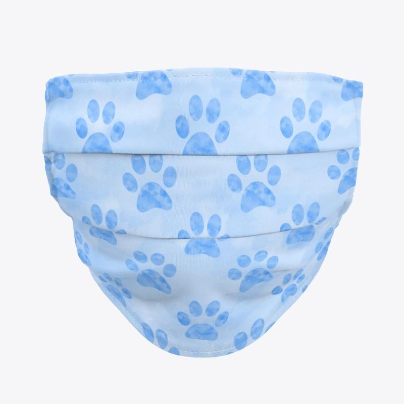 Blue Pawprint Mask (Plain)